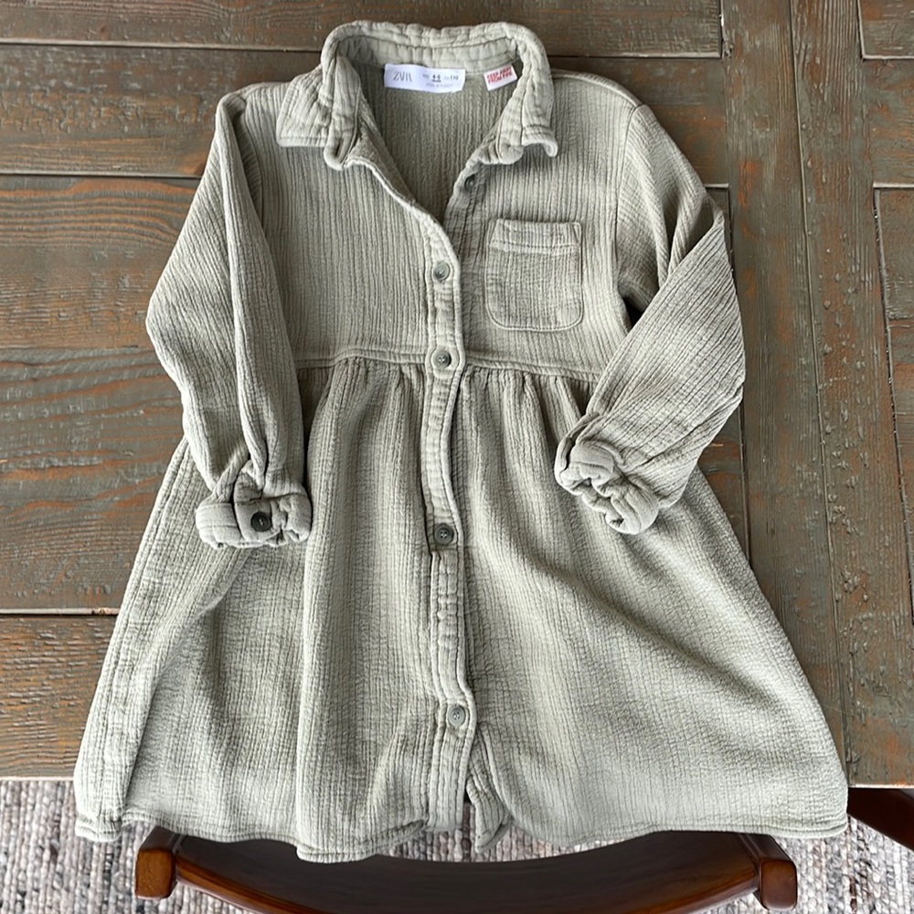 Zara girls dress 4-5y